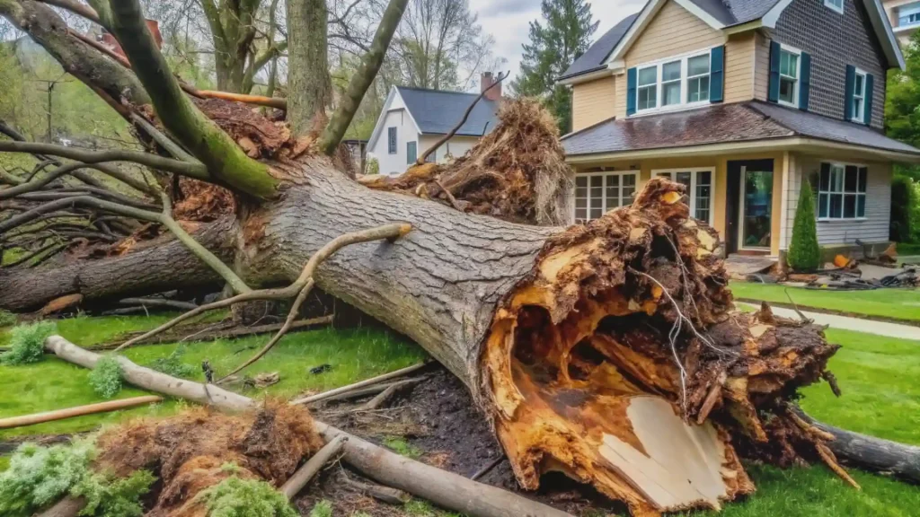 Emergency tree service by AXEL Tree Service in Lima, OH